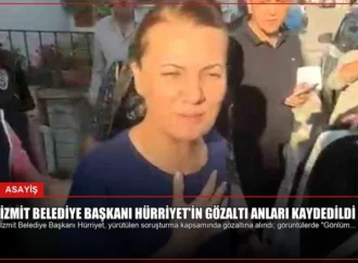 İzmit Belediye Başkanı Hürriyet’in Gözaltı Anları Kaydedildi