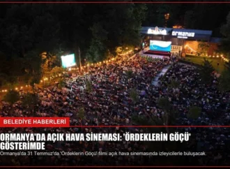 Ormanya’da Açık Hava Sineması: ‘Ördeklerin Göçü’ Gösterimde