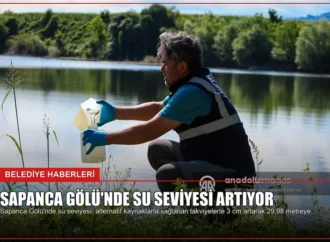 Sapanca Gölü’nde Su Seviyesi Artıyor