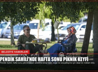 Pendik Sahili’nde Hafta Sonu Piknik Keyfi