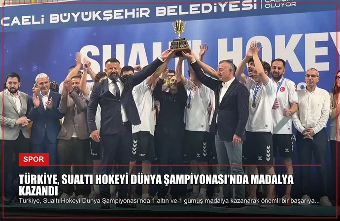 Türkiye, Sualtı Hokeyi Dünya Şampiyonası’nda Madalya Kazandı