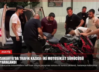 Sakarya’da Trafik Kazası: İki Motosiklet Sürücüsü Yaralandı