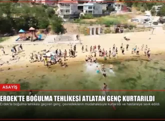 Erdek’te Boğulma Tehlikesi Atlatan Genç Kurtarıldı