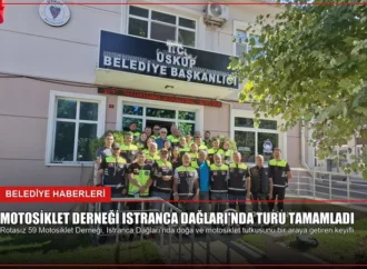 Motosiklet Derneği Istranca Dağları’nda Turu Tamamladı