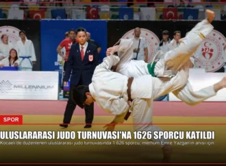 Uluslararası Judo Turnuvası’na 1626 Sporcu Katıldı