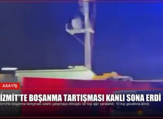 İzmit’te Boşanma Tartışması Kanlı Sona Erdi
