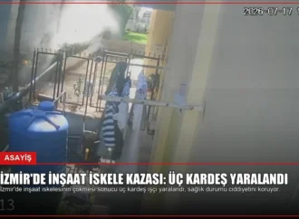 İzmir’de İnşaat İskele Kazası: Üç Kardeş Yaralandı