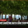 Bakırköy Sahili’nde Hafta Sonu Yürüyüşü