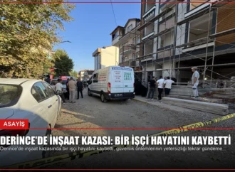 Derince’de İnşaat Kazası: Bir İşçi Hayatını Kaybetti