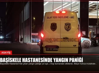 Başiskele Hastanesinde Yangın Paniği