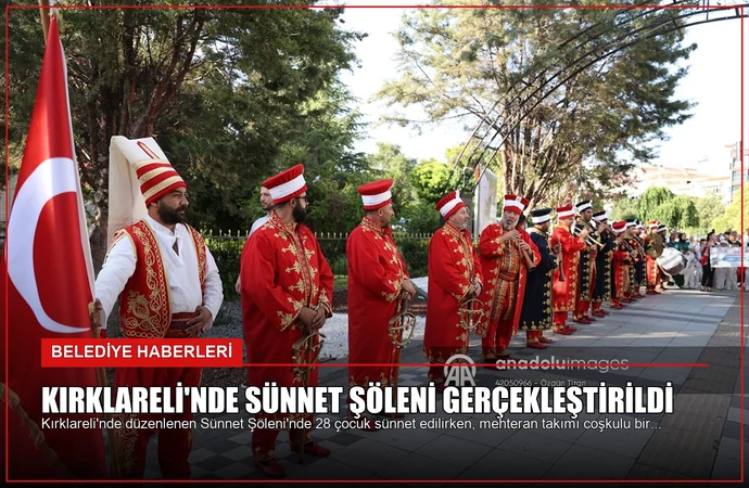 Kırklareli’nde Sünnet Şöleni Gerçekleştirildi