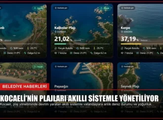 Kocaeli’nin Plajları Akıllı Sistemle Yönetiliyor