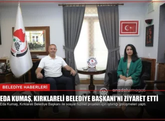 Eda Kumaş, Kırklareli Belediye Başkanı’nı Ziyaret Etti