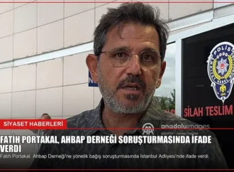 Fatih Portakal, Ahbap Derneği Soruşturmasında İfade Verdi