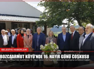 Bozcaarmut Köyü’nde 16. Hayır Günü Coşkusu