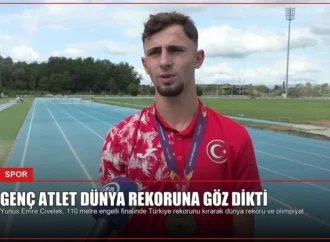 Genç Atlet Dünya Rekoruna Göz Dikti