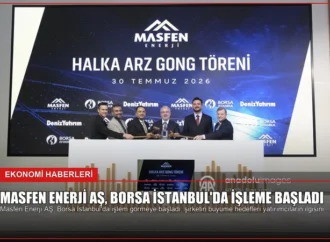 Masfen Enerji AŞ, Borsa İstanbul’da İşleme Başladı
