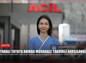 Yaralı Yayaya Anında Müdahale Takdirle Karşılandı