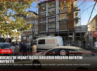 Kocaeli’de İnşaat İşçisi İskeleden Düşerek Hayatını Kaybetti