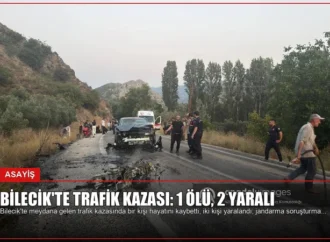 Bilecik’te Trafik Kazası: 1 Ölü, 2 Yaralı