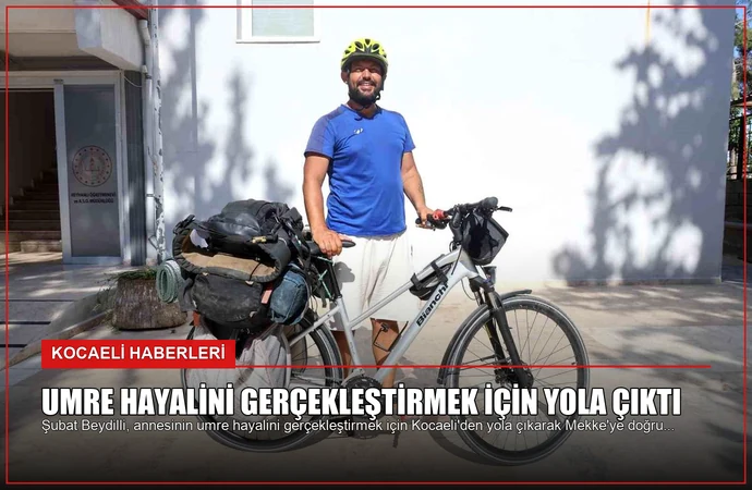 Umre Hayalini Gerçekleştirmek İçin Yola Çıktı