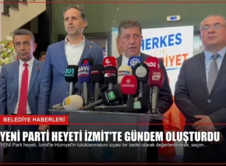 YENİ Parti Heyeti İzmit’te Gündem Oluşturdu