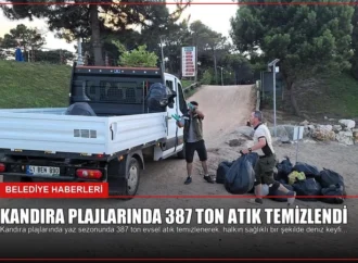 Kandıra Plajlarında 387 Ton Atık Temizlendi