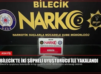 Bilecik’te İki Şüpheli Uyuşturucu ile Yakalandı
