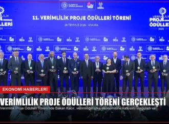 Verimlilik Proje Ödülleri Töreni Gerçekleşti