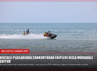 Kocaeli Plajlarında Cankurtaran Ekipleri Hızla Müdahale Ediyor