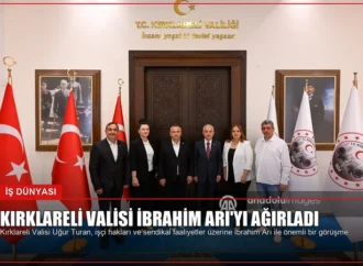 Kırklareli Valisi İbrahim Arı’yı Ağırladı