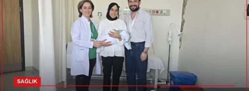 Bursa’da Anne Karnında Müdahale ile Sağlığına Kavuşan Bebek Taburcu Edildi