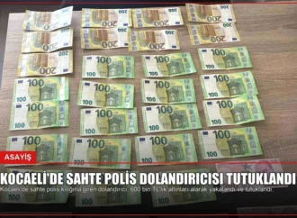 Kocaeli’de Sahte Polis Dolandırıcısı Tutuklandı