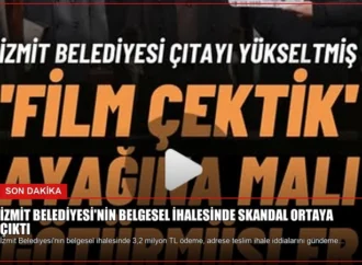 İzmit Belediyesi’nin Belgesel İhalesinde Skandal Ortaya Çıktı