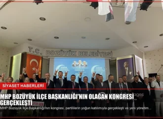 MHP Bozüyük İlçe Başkanlığı’nın Olağan Kongresi Gerçekleşti
