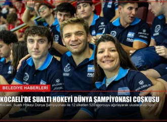 Kocaeli’de Sualtı Hokeyi Dünya Şampiyonası Coşkusu