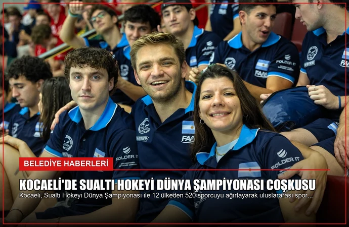 Kocaeli’de Sualtı Hokeyi Dünya Şampiyonası Coşkusu