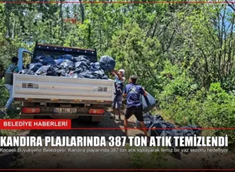 Kandıra Plajlarında 387 Ton Atık Temizlendi