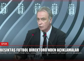 Beşiktaş Futbol Direktörü’nden Açıklamalar