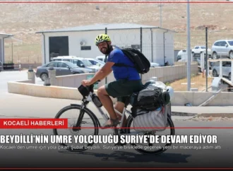 Beydilli’nin Umre Yolculuğu Suriye’de Devam Ediyor