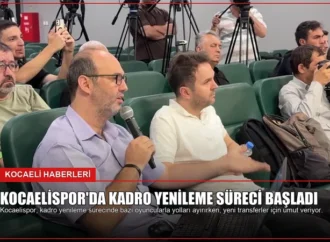 Kocaelispor’da Kadro Yenileme Süreci Başladı