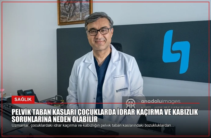 Pelvik Taban Kasları Çocuklarda İdrar Kaçırma ve Kabızlık Sorunlarına Neden Olabilir