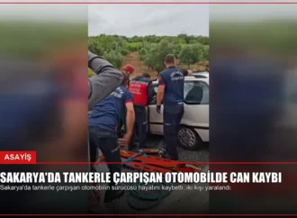 Sakarya’da Tankerle Çarpışan Otomobilde Can Kaybı