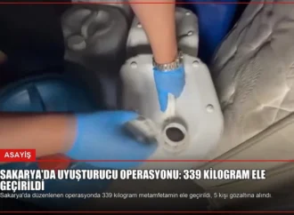 Sakarya’da Uyuşturucu Operasyonu: 339 Kilogram Ele Geçirildi