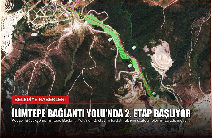 İlimtepe Bağlantı Yolu’nda 2. etap başlıyor