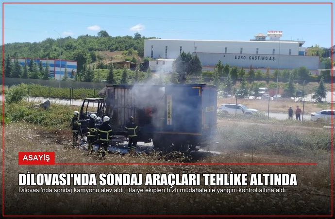 Dilovası’nda Sondaj Araçları Tehlike Altında