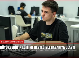 Büyükşehir’in Eğitime Desteğiyle Başarıya Ulaştı