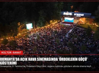 Ormanya’da Açık Hava Sinemasında ‘Ördeklerin Göçü’ Gösterimi