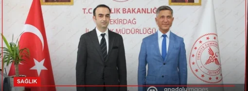 Çorlu Kaymakamı’ndan Sağlık Müdürü’ne Ziyaret