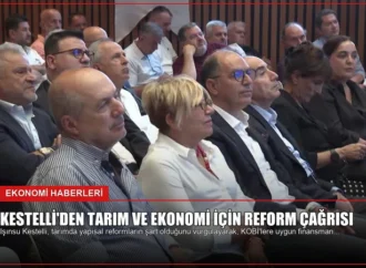 Kestelli’den Tarım ve Ekonomi İçin Reform Çağrısı